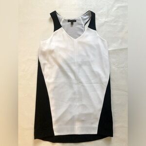 Banana republic black and white‎ shift dress